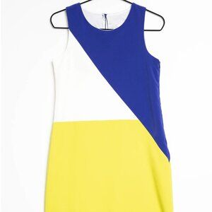 Milly Designer Dress - Blue, Yellow, White, Girls 10